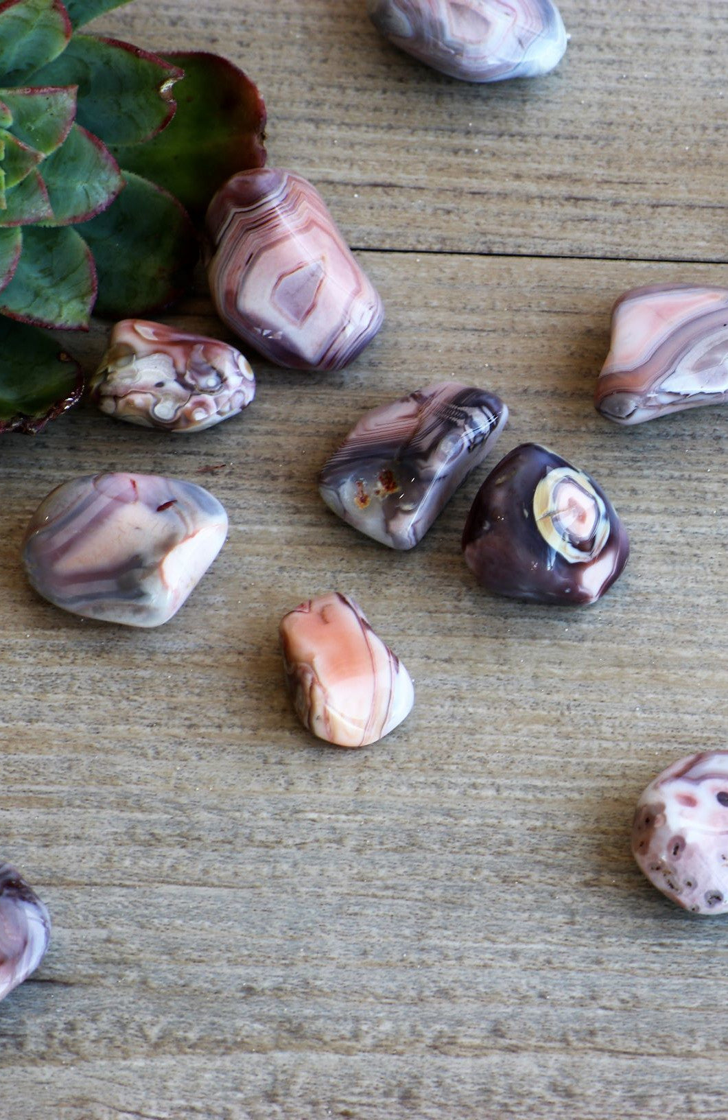 Botswana Agate Tumbled Stone